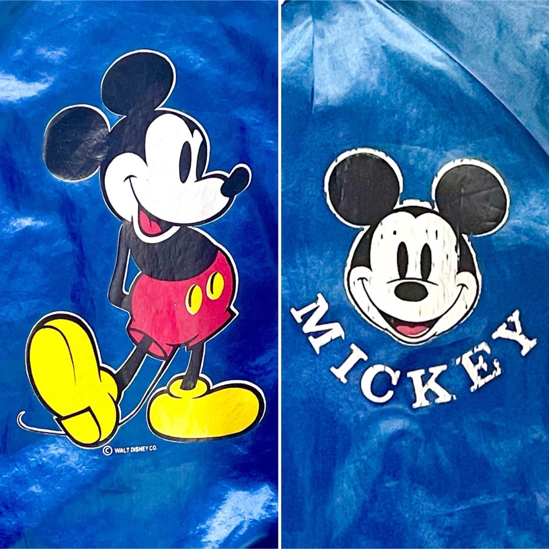 Disney(ディズニー)の80s Mickey•ナイロンジャケッMade in USA Size14/16 メンズのジャケット/アウター(ナイロンジャケット)の商品写真