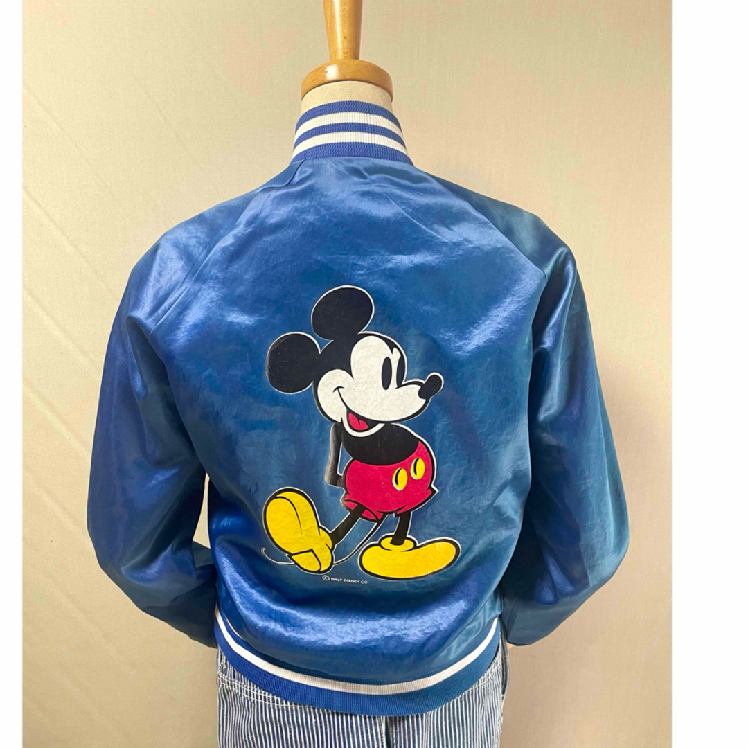 Disney - 80s Mickey•ナイロンジャケッMade in USA Size14/16の Disney - 80s Mickey•ナイロンジャケッMade in USA Size14/16の