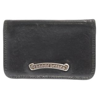 CHROME HEARTS クロムハーツ CARD CASE 2ポケット レザーカードケース 財布 ブラック