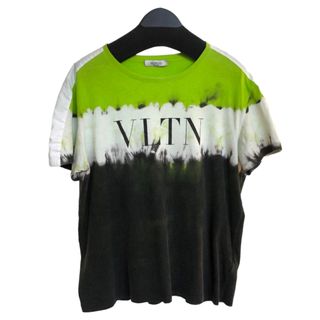 ヴァレンティノ(VALENTINO)の　ヴァレンティノ VALENTINO VTLNロゴプリントタイダイTシャツ UV3MG06Z6HC マルチカラー メンズ 半袖Ｔシャツ(Tシャツ/カットソー(半袖/袖なし))