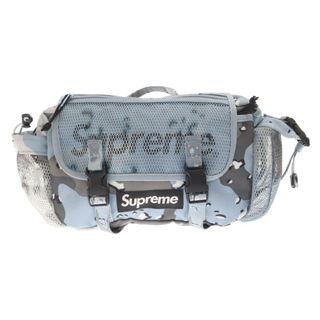 シュプリーム(Supreme)のSUPREME シュプリーム 20SS Waist Bag Blue Camo カモ柄ウェストバッグ ブルー(ウエストポーチ)