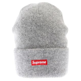 シュプリーム(Supreme)のSUPREME シュプリーム 23AW Mohair Beanie モヘア ビーニー ニットキャップ グレー(ニット帽/ビーニー)