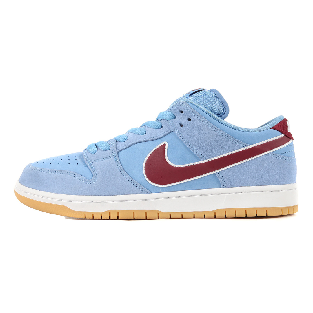 NIKE(ナイキ)のNIKE ナイキ サイズ:28.0cm SB DUNK LOW PRO PRM Valor Blue and Team Maroon (DQ4040-400) ダンク ロー プロ プレミアム バローブルー チームマルーン US10 ローカット スニーカー スケート シューズ 靴【メンズ】【中古】 メンズの靴/シューズ(スニーカー)の商品写真