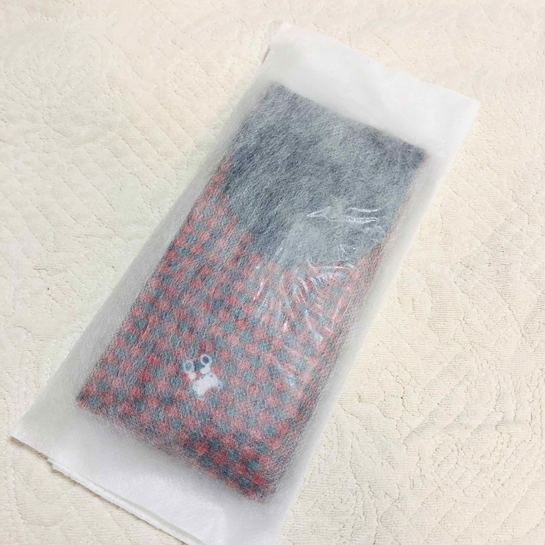 familiar(ファミリア)の赤チェック　ファミリア　シュパット　Mサイズ　エコバッグ　チェック レディースのバッグ(エコバッグ)の商品写真