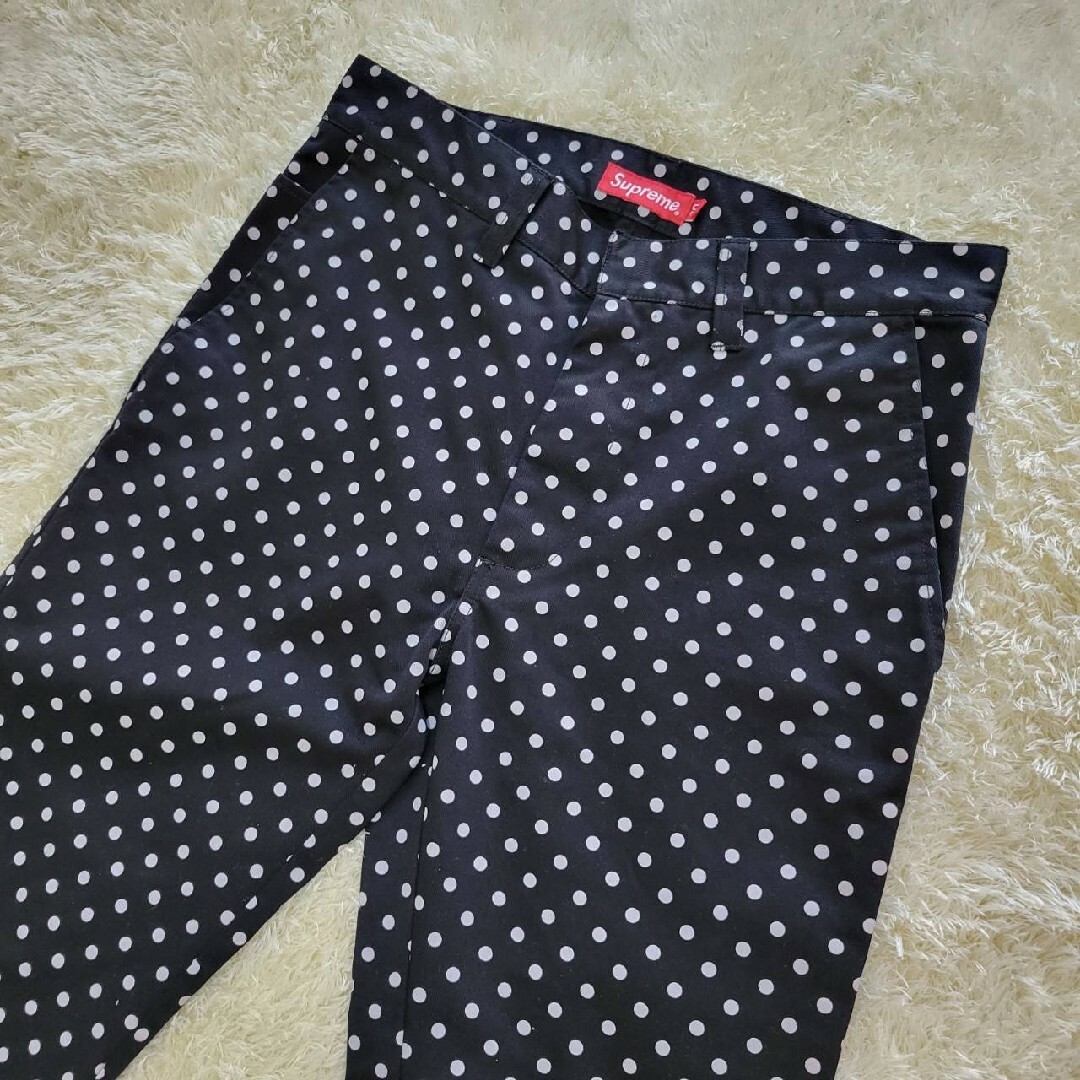 Supreme(シュプリーム)の【希少⭐︎美品】supreme Polka Dot Work Pant キムタク メンズのパンツ(ワークパンツ/カーゴパンツ)の商品写真