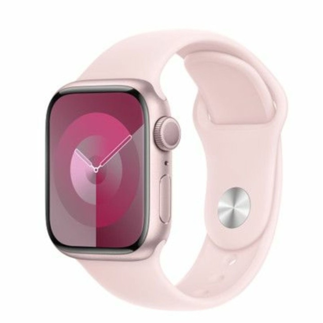 Apple(アップル)のApple Watch Series 9 GPS 41mm ピンク アルミ 本体 スマホ/家電/カメラのスマートフォン/携帯電話(その他)の商品写真