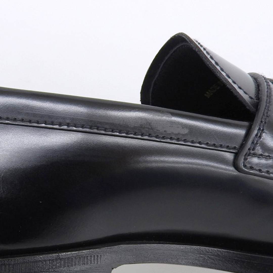 PRADA(プラダ)のプラダ PRADA プラダ ロゴプレート ローファー シューズ メンズ ブラック 6 1/2 6.5 メンズの靴/シューズ(その他)の商品写真