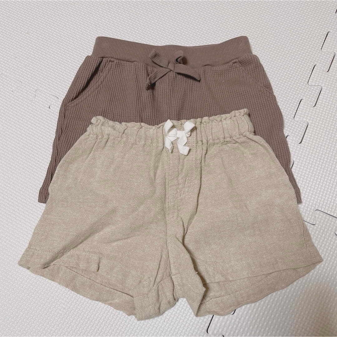 futafuta(フタフタ)のパンツ2セット キッズ/ベビー/マタニティのキッズ服女の子用(90cm~)(パンツ/スパッツ)の商品写真