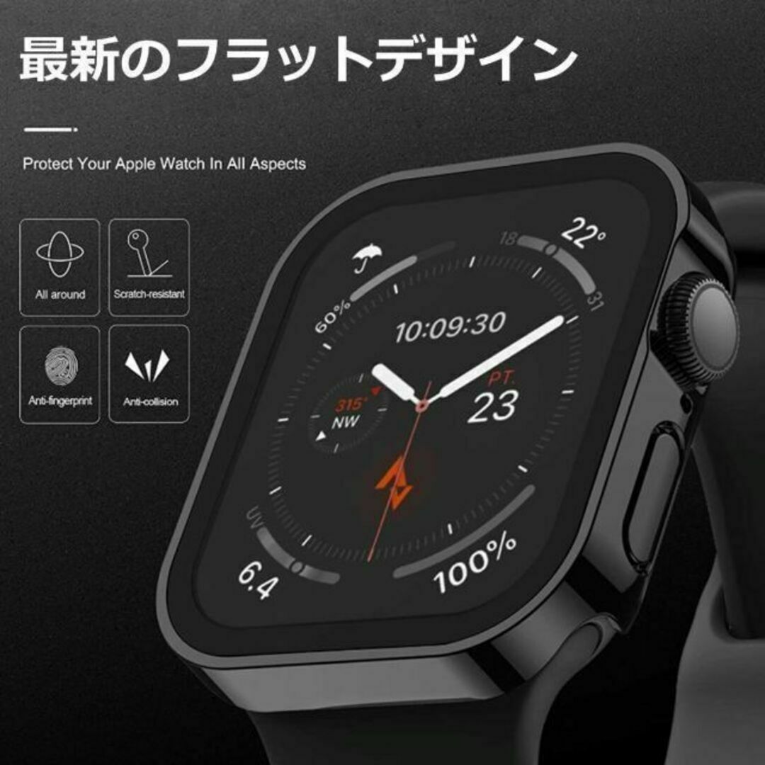 Apple Watch(アップルウォッチ)のApple Watch ケース カバー フラット 44mm ローズピンク メンズの時計(その他)の商品写真