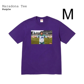 シュプリーム(Supreme)のSupreme Maradona Tee Purple Mサイズ(Tシャツ/カットソー(半袖/袖なし))
