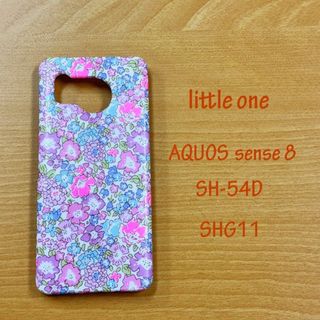 リバティ(LIBERTY.)の【リバティ生地】ミッシェル ネオン ピンク AQUOS sense8(スマホケース)