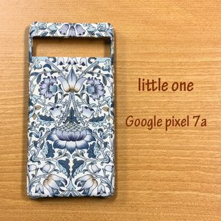 リバティ(LIBERTY.)の【リバティ生地】ロデングレー  Google Pixel 7a(スマホケース)