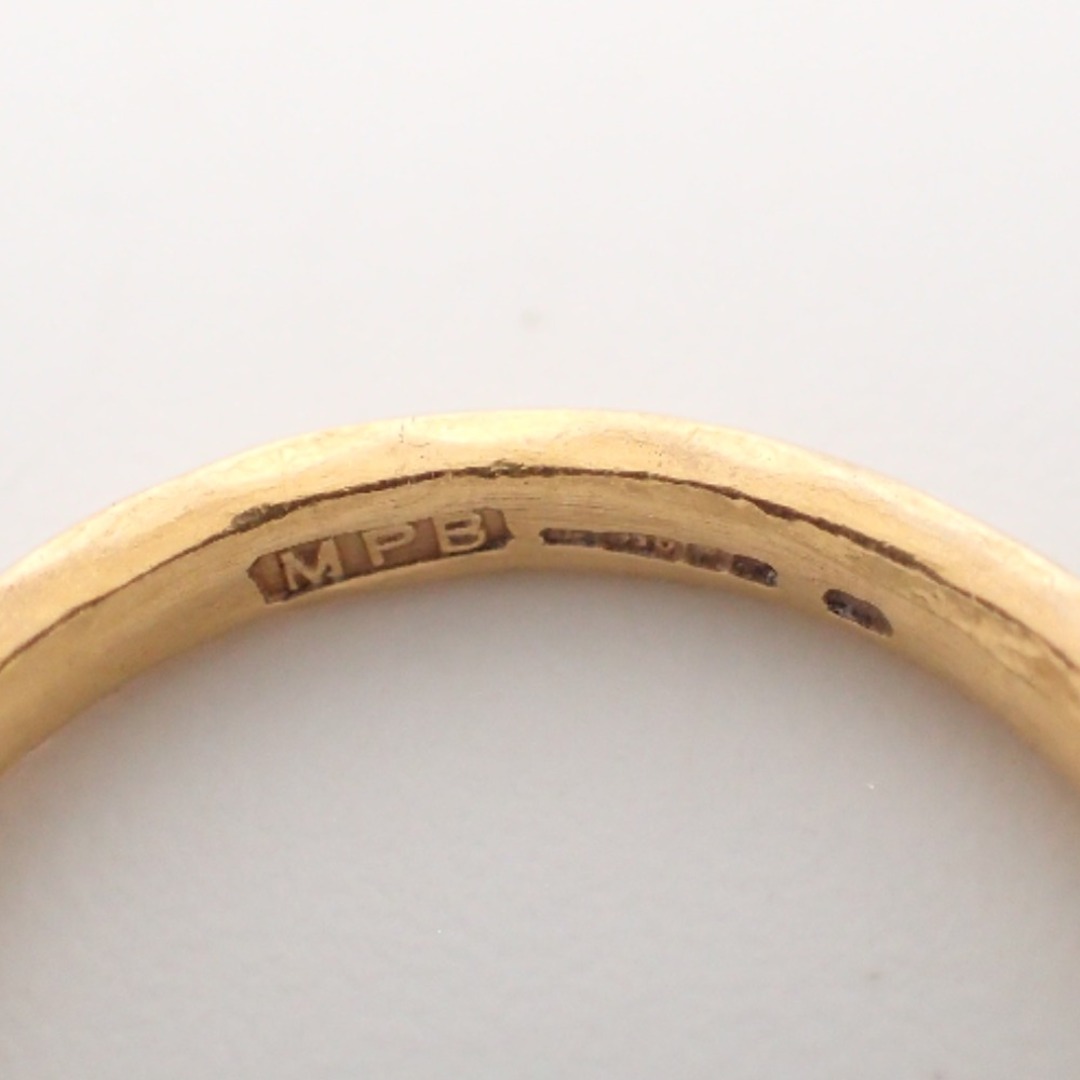 マルコムベッツ 916/950 ハンマリング コンビ レディースのアクセサリー(リング(指輪))の商品写真