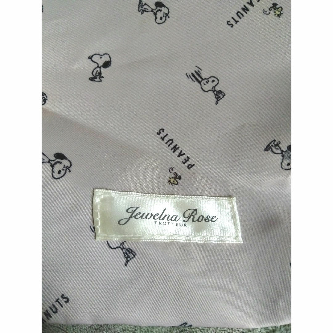 Jewelna Rose(ジュエルナローズ)のジュエルナローズ　ピーナッツ　巾着 レディースのファッション小物(ポーチ)の商品写真