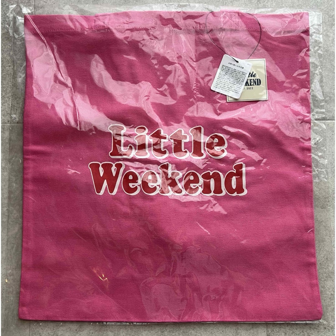 しまむら(シマムラ)のLittle WEEKEND トートバッグ キッズ/ベビー/マタニティのキッズ/ベビー/マタニティ その他(その他)の商品写真