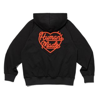 ヒューマンメイド(HUMAN MADE)のHUMAN MADE Half-Zip Hoodie "Black"(パーカー)