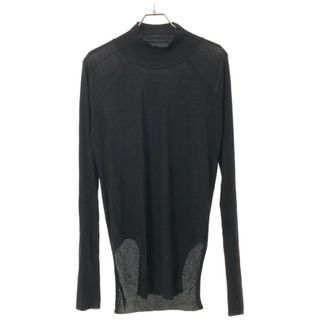 ユリウス(JULIUS)のJULIUS ユリウス 24SS CUT & SEWN FOR MALE ハイネックリブカットソー 857CUM3 ブラック 1(Tシャツ/カットソー(七分/長袖))