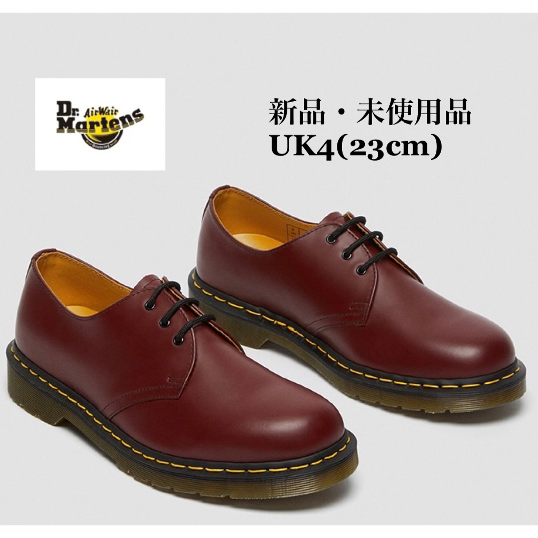 Dr.Martens(ドクターマーチン)のDr.Martens ドクターマーチン 1461 3ホール ギブソン チェリー レディースの靴/シューズ(ローファー/革靴)の商品写真