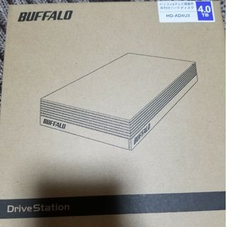 バッファロー(Buffalo)のバッファロー外付けHDD 4TB(その他)