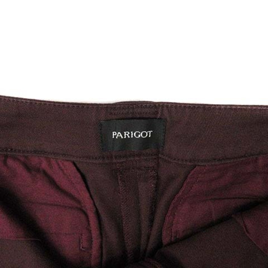 other(アザー)のパリゴ PARIGOT コットン ワイド パンツ ボルドー 34 レディースのパンツ(その他)の商品写真