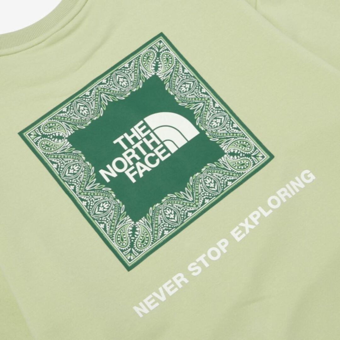 THE NORTH FACE(ザノースフェイス)のノースフェイス バンダナ スウェット トレーナー 刺繡ロゴ XL K532C メンズのトップス(スウェット)の商品写真