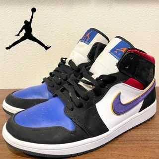 ナイキ(NIKE)のNIKE AIR JORDAN 1 MID LAKERS TOP 3 ナイキ(スニーカー)