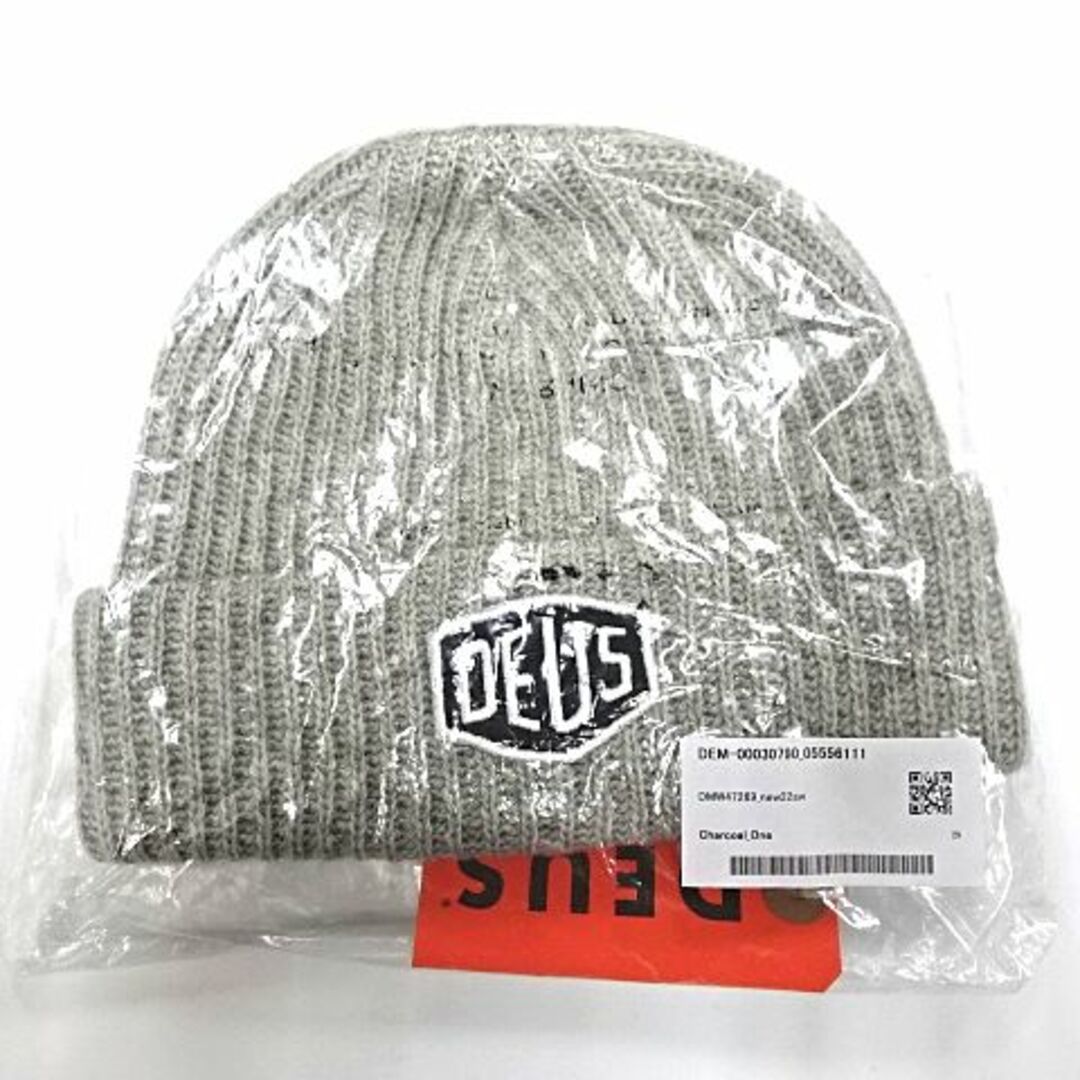 Deus ex Machina(デウスエクスマキナ)のDEUS SHIELD BEANIE ビーニー  メンズの帽子(ニット帽/ビーニー)の商品写真