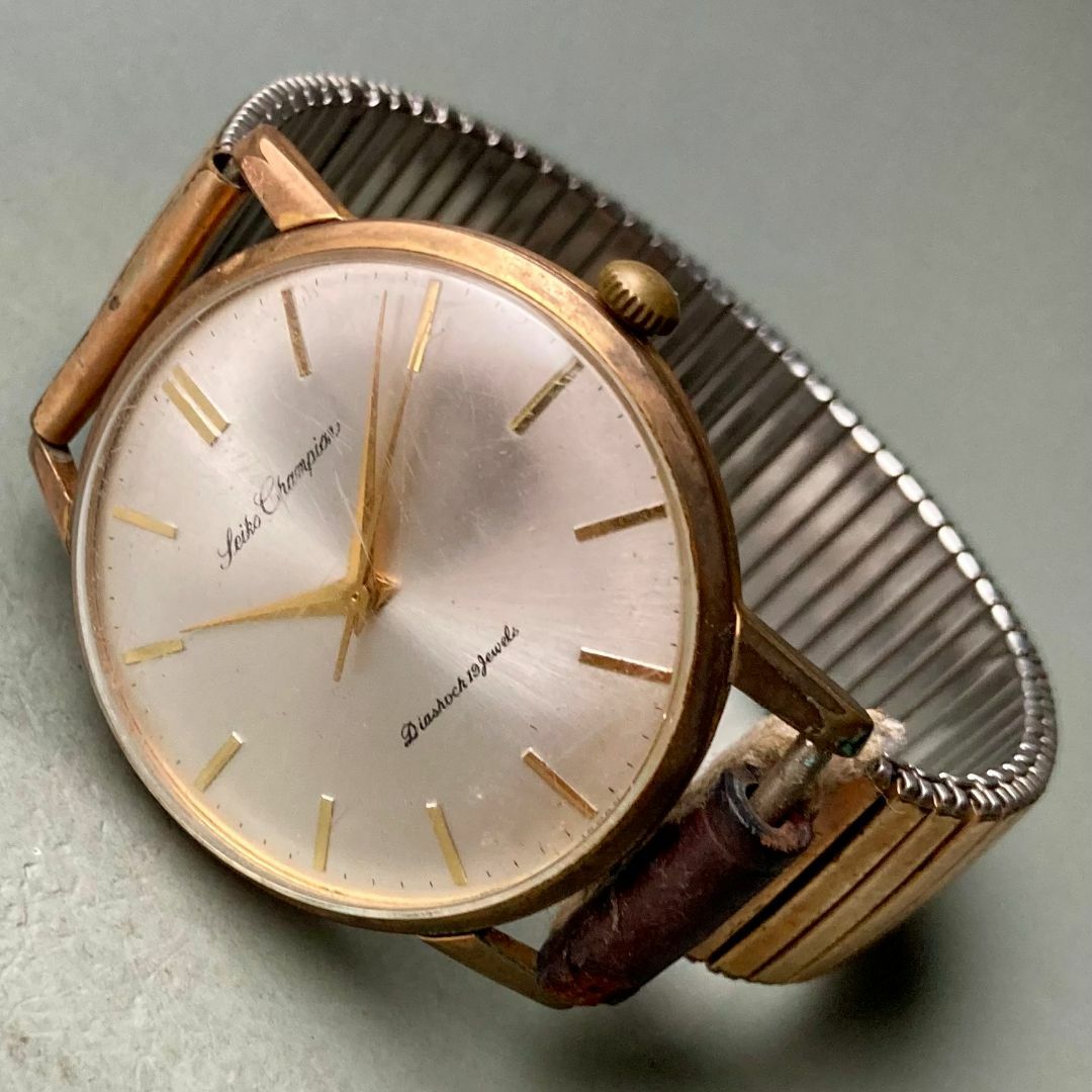 SEIKO(セイコー)の【動作品】セイコー チャンピオン アンティーク 腕時計 1960年 手巻き 男性 メンズの時計(腕時計(アナログ))の商品写真