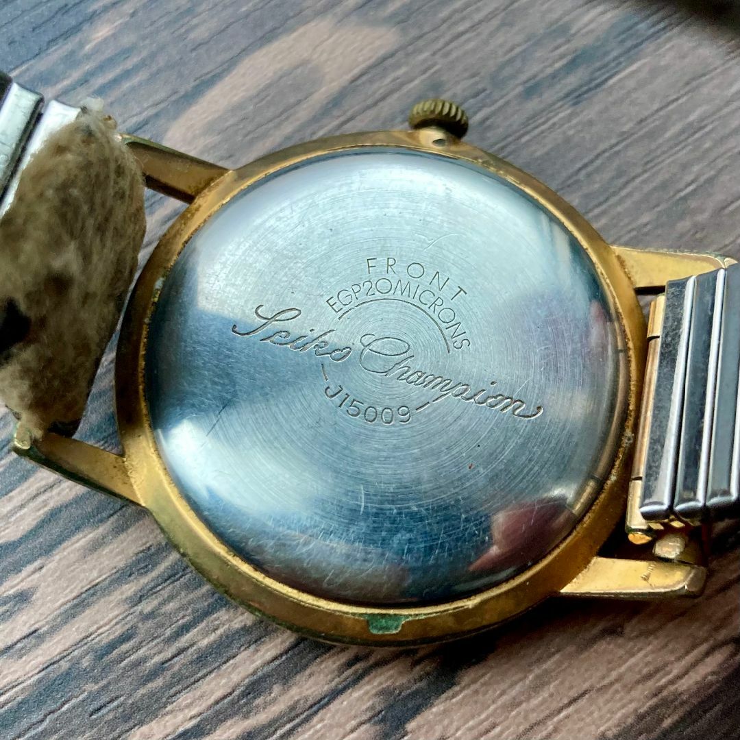 SEIKO(セイコー)の【動作品】セイコー チャンピオン アンティーク 腕時計 1960年 手巻き 男性 メンズの時計(腕時計(アナログ))の商品写真