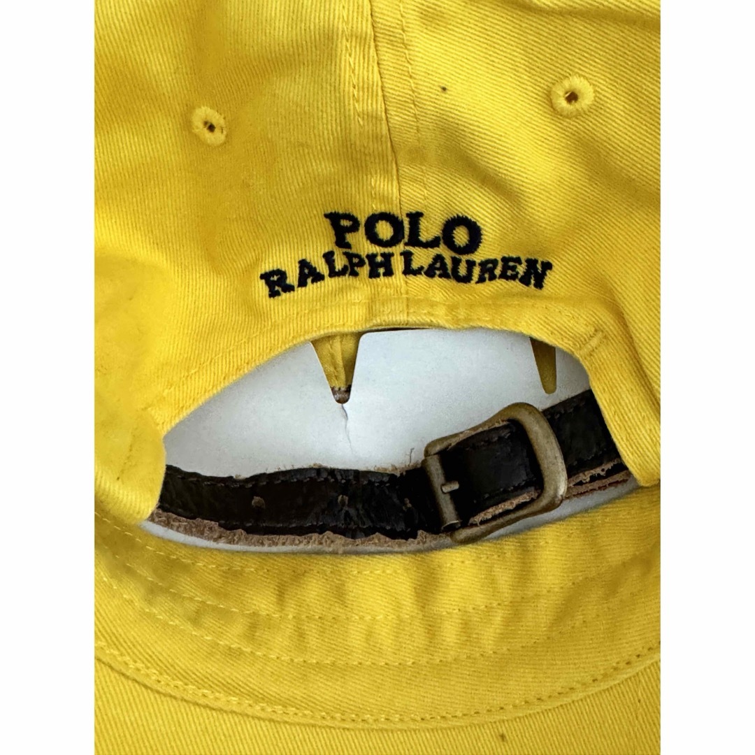 POLO RALPH LAUREN(ポロラルフローレン)のPOLO ラルフローレン　ポロベア　キャップ　ピーチ　米国購入　新品 メンズの帽子(キャップ)の商品写真