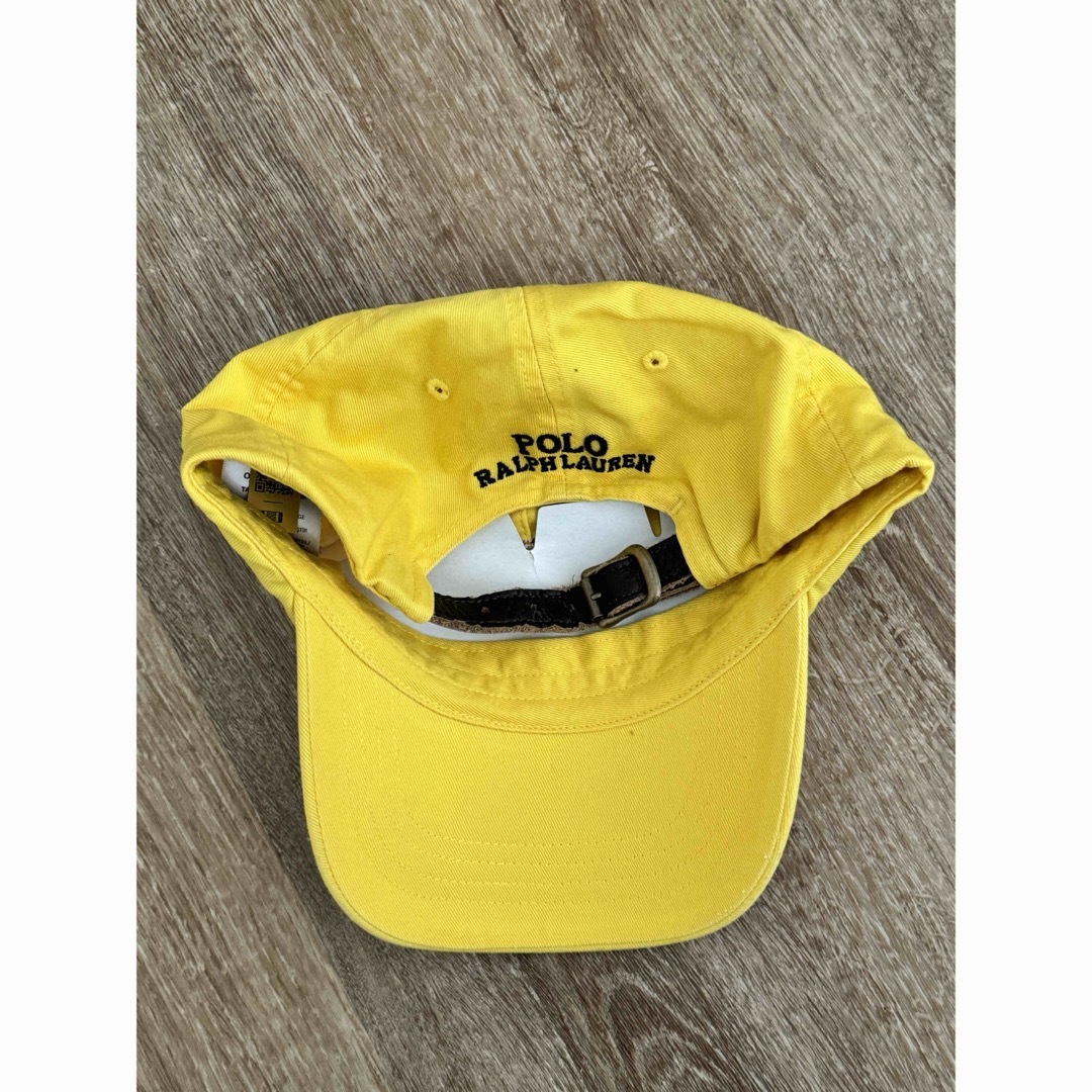 POLO RALPH LAUREN(ポロラルフローレン)のPOLO ラルフローレン　ポロベア　キャップ　ピーチ　米国購入　新品 メンズの帽子(キャップ)の商品写真
