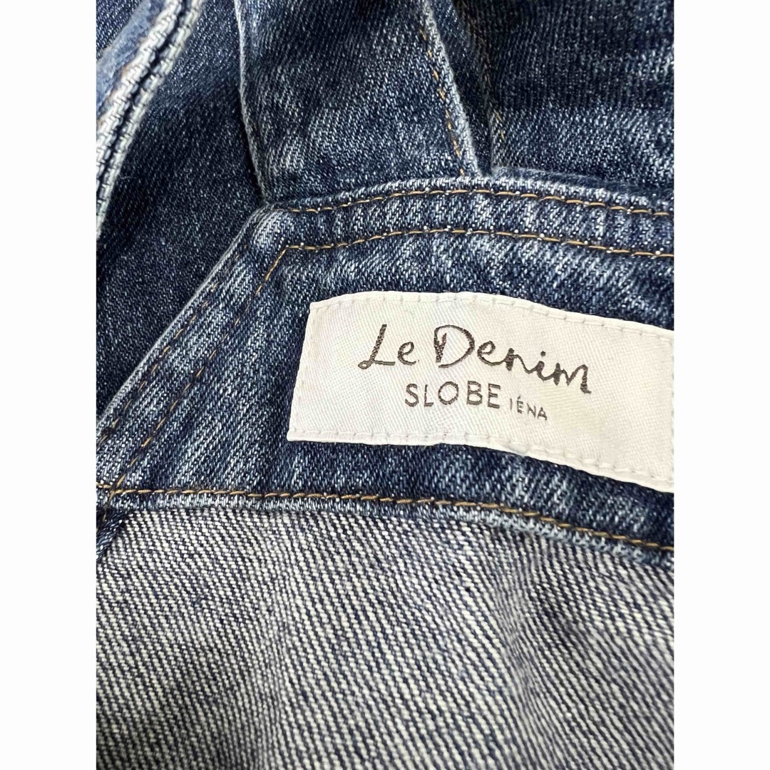 SLOBE IENA(スローブイエナ)のle denim ジャンパースカート レディースのパンツ(サロペット/オーバーオール)の商品写真