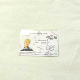 セブンティーン(SEVENTEEN)のディノ ID CARD FOLLOW SEVENTEEN(K-POP/アジア)