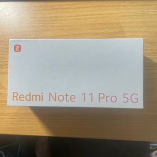 シャオミ(Xiaomi)のRedmi REDMI NOTE 11 PRO 5G グラファイトグ(スマートフォン本体)