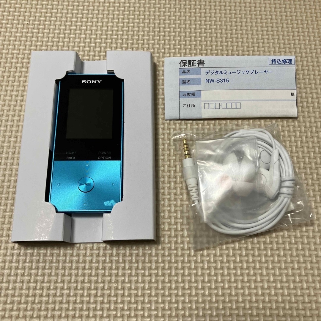 SONY ウォークマン Sシリーズ NW-S315(L) SONY ウォークマン Sシリーズ NW-S315(L)
