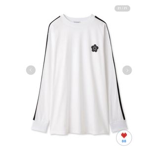 リリーブラウン(Lily Brown)の【LILY BROWN×MARY QUANT】オーバーＴシャツ ロンT(Tシャツ(長袖/七分))