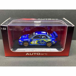 スバル(スバル)の1/64 オートアート スバル インプレッサ WRX STI WRC 新品 絶版(ミニカー)