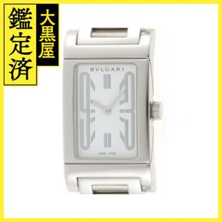 ブルガリ(BVLGARI)のブルガリ　レッタンゴロ  クォーツ   シルバー　RT39S【436】　(腕時計)