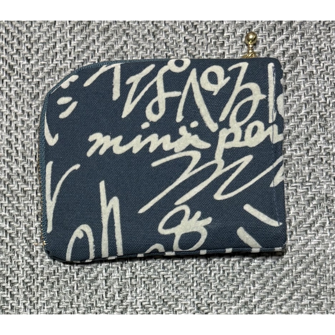 mina perhonen(ミナペルホネン)のハンドメイドL字型財布　ミナペルホネン ハンドメイドのファッション小物(財布)の商品写真