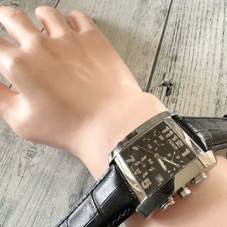 【電池交換済】FENDI フェンディ 腕時計 7500G クロノグラフ
