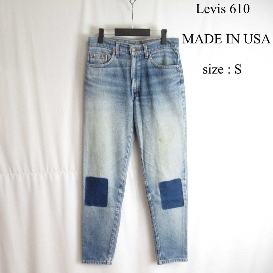 Levi's(リーバイス)のUSA製 Levis 610 テーパード デニム パンツ ジーンズ 31 ブルー メンズのパンツ(デニム/ジーンズ)の商品写真