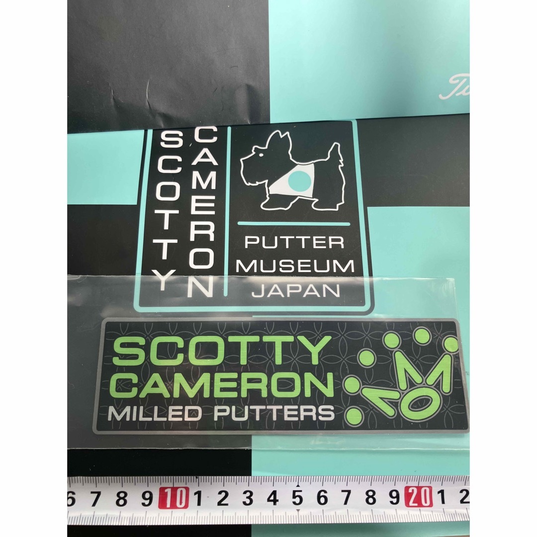 Scotty Cameron(スコッティキャメロン)のスコッティキャメロン　ステッカー　緑 スポーツ/アウトドアのゴルフ(その他)の商品写真