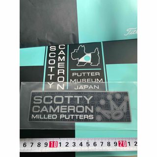 スコッティキャメロン(Scotty Cameron)のスコッティキャメロン　ステッカー　黒　グレー(その他)