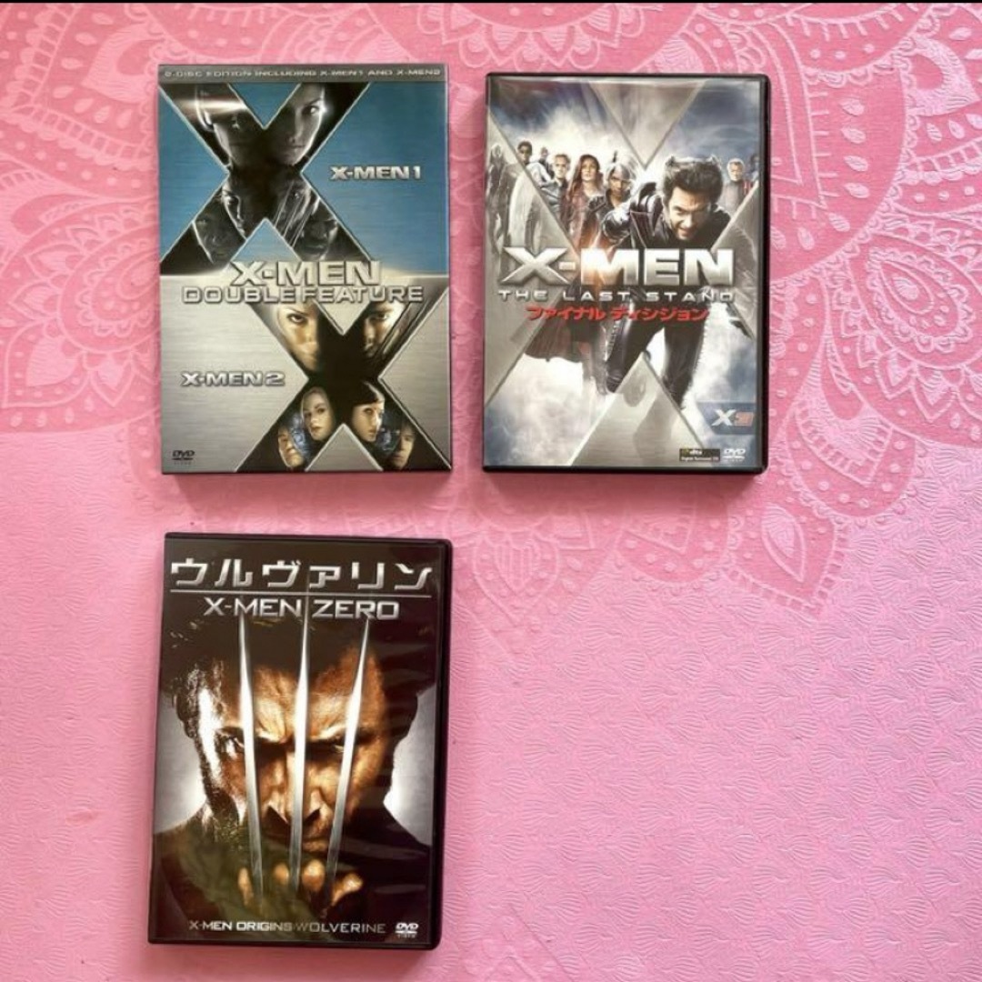 X-MENシリーズDVD 4巻セット エンタメ/ホビーのDVD/ブルーレイ(外国映画)の商品写真