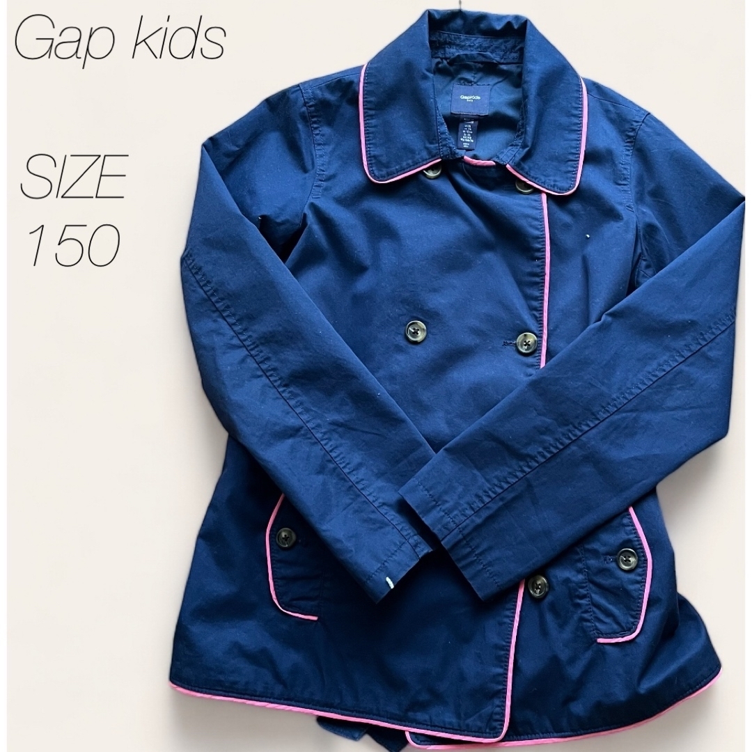 GAP Kids(ギャップキッズ)のGapKids サイズ150 トレンチコート ジャケット キッズ/ベビー/マタニティのキッズ服女の子用(90cm~)(ジャケット/上着)の商品写真