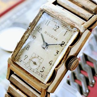 ブローバ(Bulova)の#2951【渋くてお洒落】メンズ 腕時計 ブローバ 動作品 手巻き アンティーク(腕時計(アナログ))