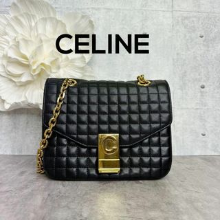 セリーヌ(celine)のCELINE セリーヌ C スモール キルテッド チェーン ショルダーバッグ(ショルダーバッグ)