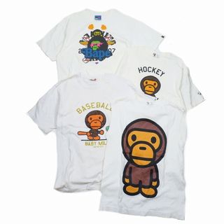 アベイシングエイプ(A BATHING APE)のアベイシングエイプ ベビーマイロ Tシャツ トップス 4点セット (Tシャツ/カットソー(半袖/袖なし))