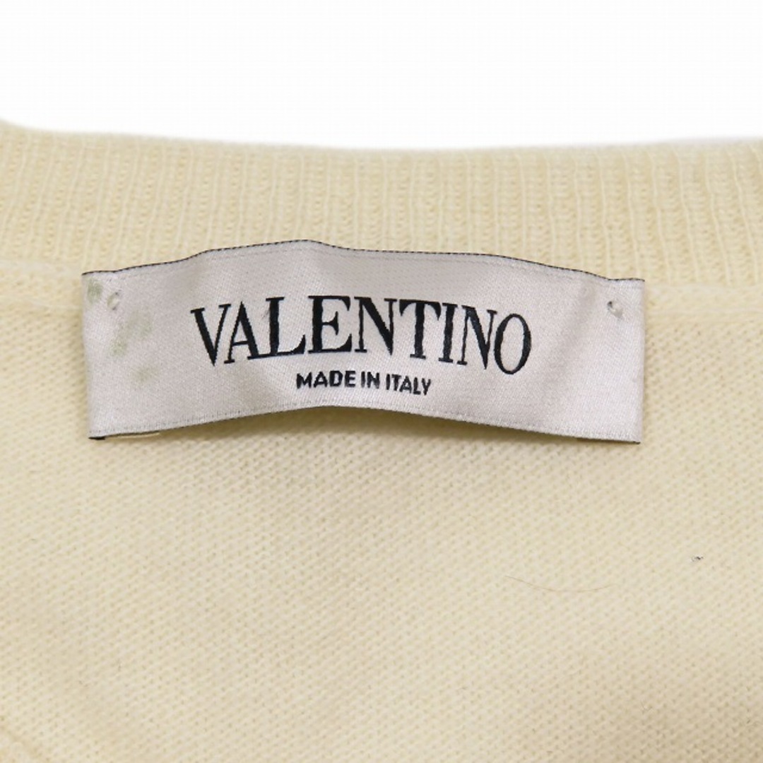 VALENTINO(ヴァレンティノ)のヴァレンティノ VLTNロゴ ウール カシミヤブレンド ニット セーター  レディースのトップス(ニット/セーター)の商品写真