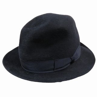 ボルサリーノ(Borsalino)のボルサリーノ Borsalino 中折れ帽 ハット 帽子 ネイビー(その他)